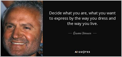 simply quotes gianni Versace